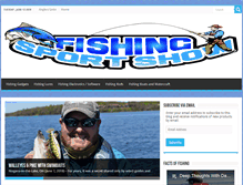 Tablet Screenshot of fishingsportshow.com
